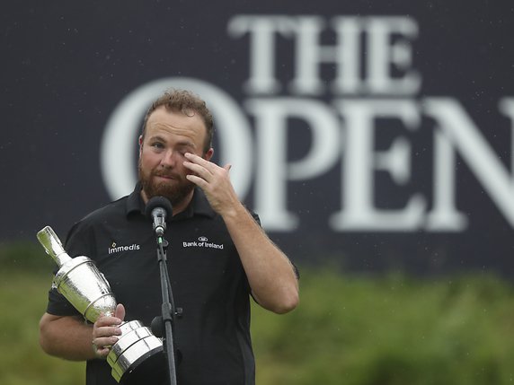 Shane Lowry le dernier vainqueur du British Open. © KEYSTONE/AP/JON SUPER