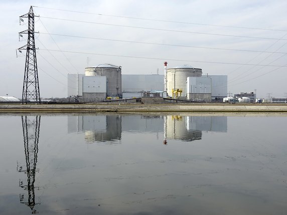 La centrale nucléaire de Fessenheim avait été mise en service en 1977 (archives). © KEYSTONE/EPA/CHRISTOPHE KARABA